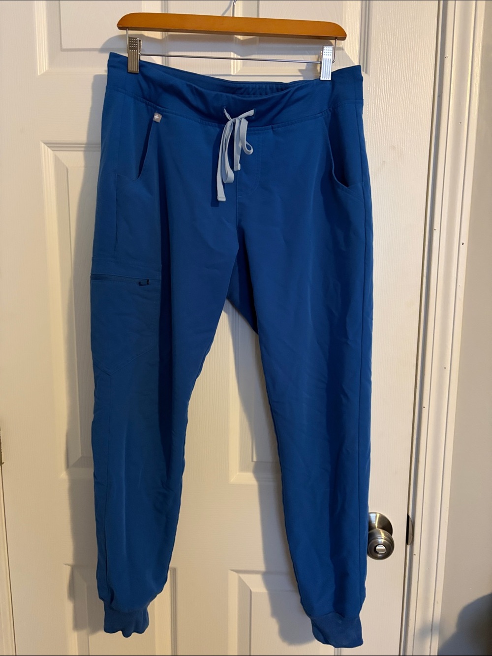 Women’s Figs Blue Drawstring Jogger Scrub Pants